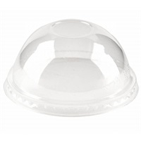 Click for a bigger picture.Domed Lid With Hole - To Fit 9,12,16,24oz Cups 1000 per case