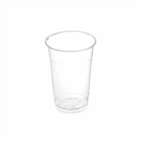 Click for a bigger picture.Pla Cold Drink Cup - Clear 20oz 1000 per case