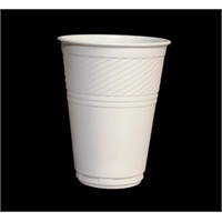 Click for a bigger picture.Tall Vending Plastic Cups - White 7oz 2000 per case