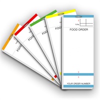 Click for a bigger picture.Bar Food and Kitchen Check Pad - k12