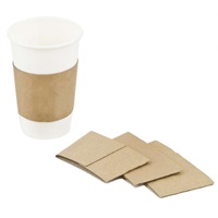 Click for a bigger picture.Coffee Clutch - Brown 8/10oz