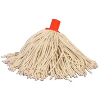 Click for a bigger picture.Excel Pure Yarn Socket Mop Head - Red 200grm