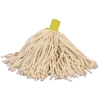 Click for a bigger picture.Excel Pure Yarn Socket Mop Head - 200grm Yellow
