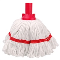 Click for a bigger picture.Exel Revolution Mop Head - Red 350grm