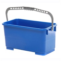 Click for a bigger picture.Window Cleaners Bucket Only - Blue 24 litre