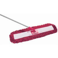 Click for a bigger picture.Dust Beater With Sweeper Head And Handle - Red 40cm