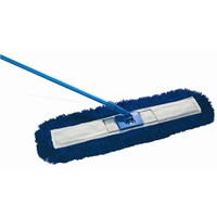Click for a bigger picture.Dust Beaters with Sweeperhead and Handle - Blue 60cm
