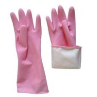 Click for a bigger picture.Household Gloves - Pink  Small *** NOW COMES IN PACK OF 12 *****