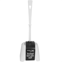 Click for a bigger picture.Toilet Brush With Holder - White