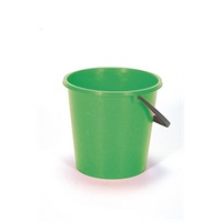Click for a bigger picture.Plastic Bucket - Green  10 Litre