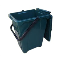 Click for a bigger picture.Kitchen Caddy Bin - Green 40 litre