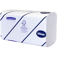 Click for a bigger picture.Kleenex Ultra Hand Towels - white 2 ply 2820 per case