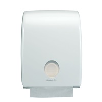 Click for a bigger picture.Aquarius Folded Hand Towels Dispensers - White