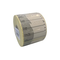 Click for a bigger picture.Use By Labels - Freezer 51mm 500 per roll