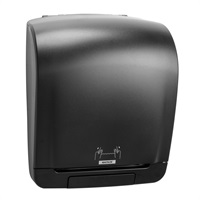 Click for a bigger picture.Katrin System Hand Towel Dispenser - Black 403x335x216mm
