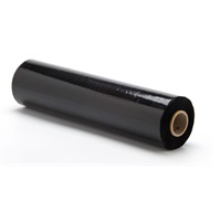 Click for a bigger picture.Pallet Wrap Roll - Black 500ml 25mu