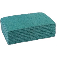 Click for a bigger picture.Scouring Pads - Green 9X6 inch