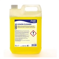 Click for a bigger picture.6R Lemon Cleaner - 5 Litre 2 Per Case