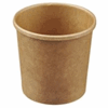 Click here for more details of the Kraft Pe Lined Soup Container - 12oz 90mm x 85mm Deep   500 Per Case