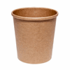 Click here for more details of the Kraft Paper Soup containter- 16oz  97x97x100mm 500 per case