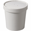 Click here for more details of the Food Container With Lid - White 12oz 250 per case