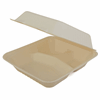 Click here for more details of the Bagasse Lunch Box - 160mmx230mmx75mm 250 per case