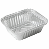 Click here for more details of the No 2 Foil Rectangular Containers - 141x116x41mm 1000 per case