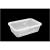 Click here for more details of the Microwavable Takeout Containers with Lids - Clear 500ml  250 per case