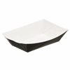 Click here for more details of the Biodegradable Meal Trays - Large Black L260/170xW135/95xD45mm
