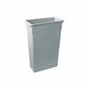 Click here for more details of the Wall Hugger Bin - Grey 90 litre 51x28x76cm