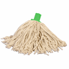 Click here for more details of the Excel Pure Yarn Socket Mop Head - 200grm  Green