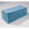 Click here for more details of the Interfold Hand Towels - Blue 1ply 4000 per case