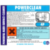 Click here for more details of the Powerclean Label - 1 litre