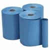 Click here for more details of the Embossed Roll Towel - Blue 1ply 200mmx155m 6 per case
