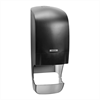 Katrin System Toilet Roll Dispenser With Core Catcher - Black   402x154x174mm