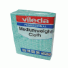 Click here for more details of the Vileda Medium Weight Cloths - Green