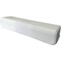 Click for a bigger picture.Swing Bin Liners On Roll - White 13x23x29 80 gauge