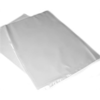 Click for a bigger picture.Polythene Bags - Clear 12x18 inch 200 gauge 500 per case