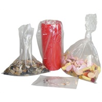Click for a bigger picture.Polythene Bags - Clear 6x8 inch 100 gauge 1000 per case