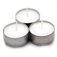 Click for a bigger picture.Tealight Candles  - 4-5 Hours