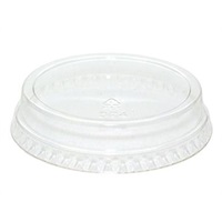 Click for a bigger picture.Raised Flat Pet Lid - 7oz 1000 per case