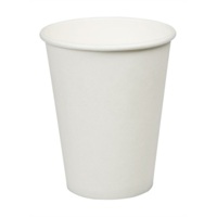 Click for a bigger picture.Paper Hot Cups  -  White 12oz 1000 per case