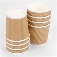 Click for a bigger picture.Expresso T-Wall Kraft Cup - 4oz 1000 Per Case