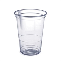 Click for a bigger picture.Oxo-Biodegradable Flexy Glass - 1 Pint 1000 per case