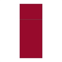 Click for a bigger picture.R Soft 8-Fold napkins With Pocket - Bordeaux 500 per case