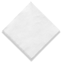 Click for a bigger picture.Napkins - White 33cm 1ply