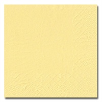 Click for a bigger picture.Napkins - Buttermilk  33cm 2ply