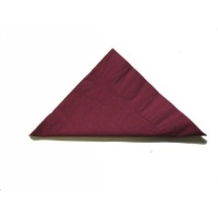 Click for a bigger picture.Napkins - Bordeaux  33cm 2ply