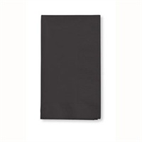 Click for a bigger picture.Napkins - Black 33cm 2ply