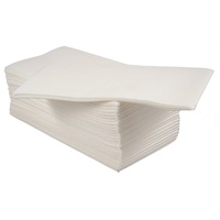 Click for a bigger picture.Airlaid Napkins 8-Fold - White 40cm 500 per case